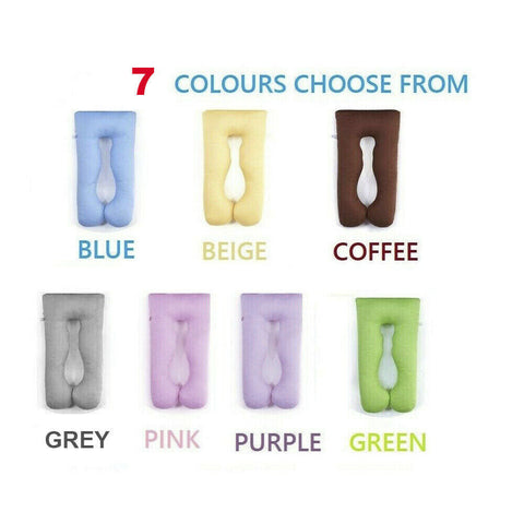 Large Size Maternity Pregnancy Nursing Sleeping Body Boyfriend Pillow-80 x 140cm