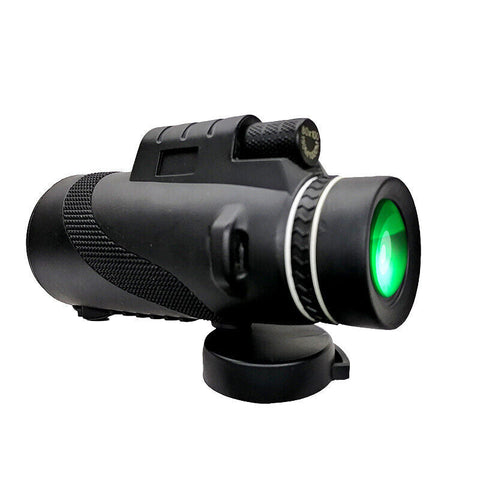 Durable Portable Telescope Monocular Travel Low Light Vision Phone Clip +Tripod