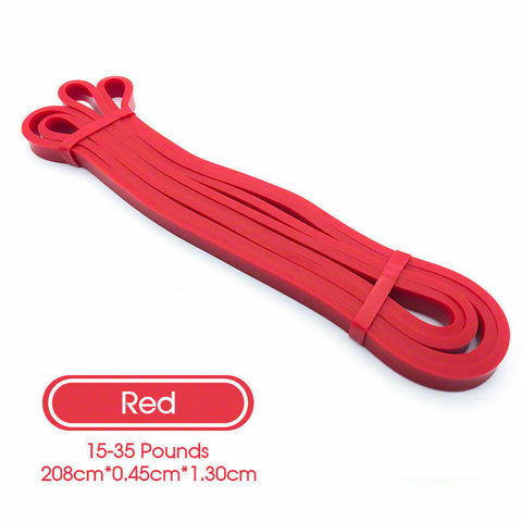 Set of 5 Heavy Duty Resistance Band Loop Power Gym Fitness Exercise Yoga Workout