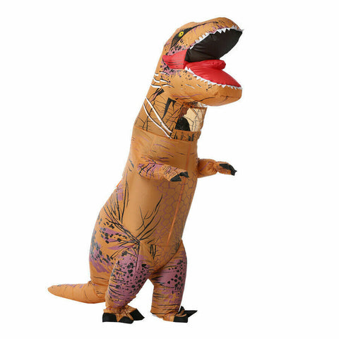 Inflatable Dinosaur Costume Adult Jurassic World Park Trex T-Rex Blow AU STOCK