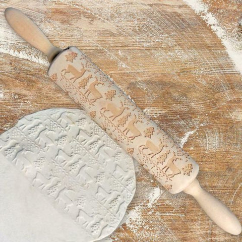 Christmas 4D Rolling Pin
