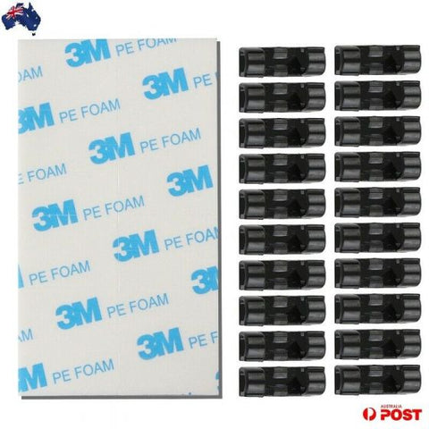 20PCS Self-adhesive Wire Organizer