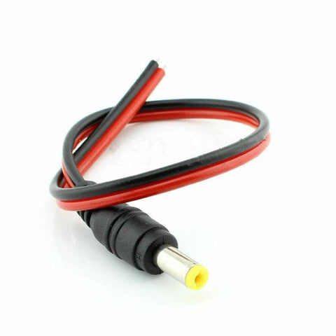 12V 5.5x2.1mm Male + Female DC Power Socket Jack Connector Cable Plug Wire