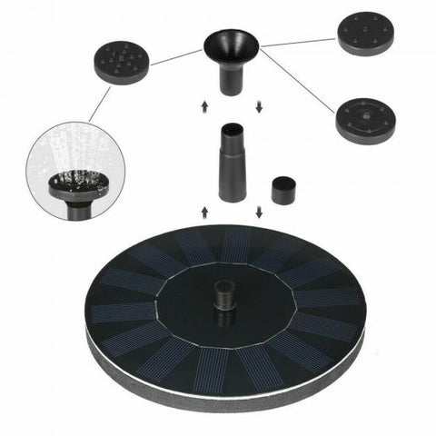 Solar Garden Fountain