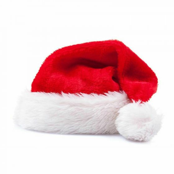 Christmas Santa Hat Red And White Xmas Cap