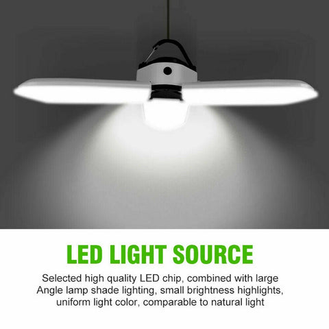 Solar Camping Light LED Lantern Tent Lamp USB Rechargeable Outdoor Hiking Lights