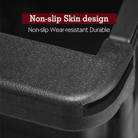 Grocery Basket Foldable Shopping Cart Trolley Wheels Folding Crate Portable