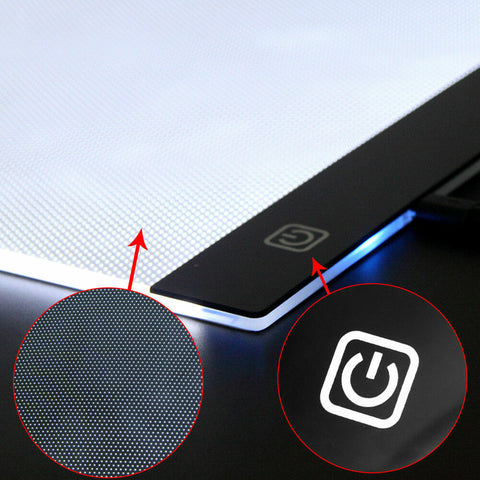 A4 LED Light Box Tracing Drawing Board Art Design Pad Copy Lightbox Day & Light