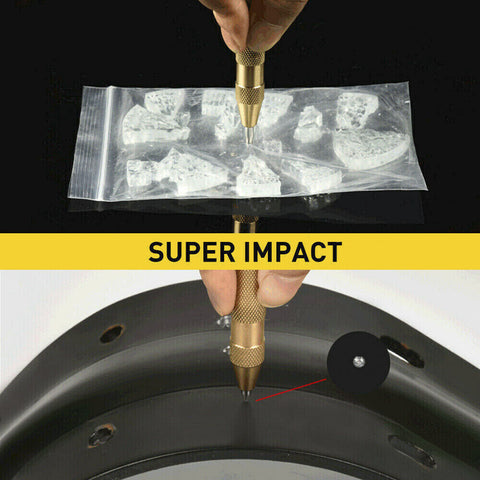 125MM Heavy Duty Automatic Centre Punch Brass Bodied Spring Loaded Auto Punch