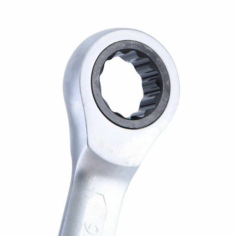 12Pcs 8MM-22MM Ratchet Spanner Set Metric ND-0326 + Rolling Bag Hand Tool Kit AU