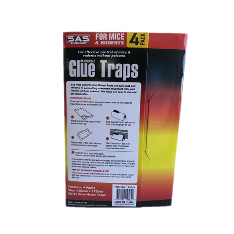 4pcs Safe Catcher Trapper Max Mice Traps Board Mouse Rat Board Kitchen