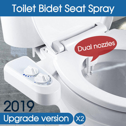 Hygiene Water Wash Clean Unisex Easy Toilet Bidet Seat Attachment Upgrade