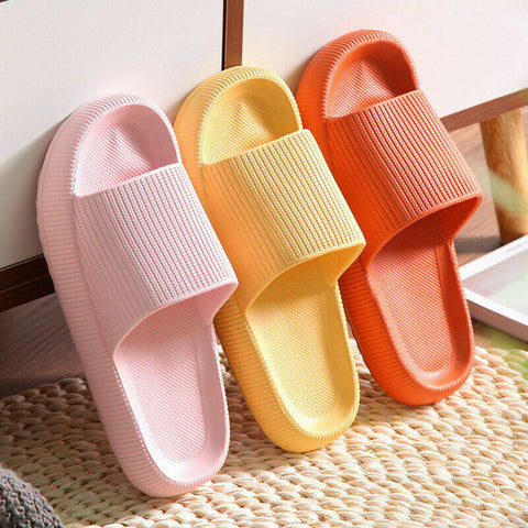 PILLOW SLIDES Sandals Ultra-Soft Slippers Extra Soft Cloud Shoes Anti-Slip