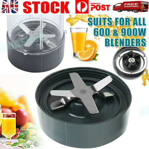 Blender Replacement Extractor Cross Blade FOR Nutribullet 900W 600W 900 NEW