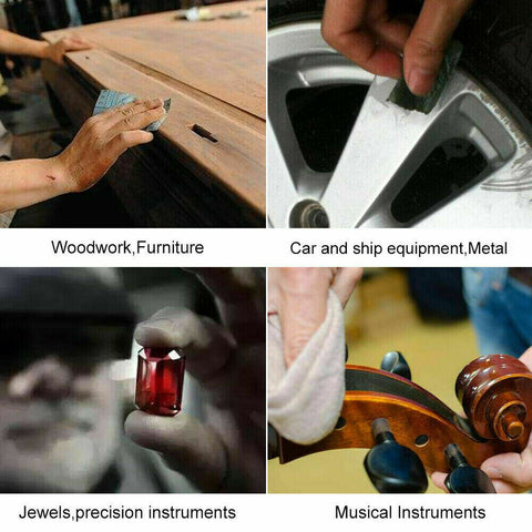 72PCS Sandpaper Mixed Wet And Dry Waterproof 400-3000 Grit Sheets Assorted Wood