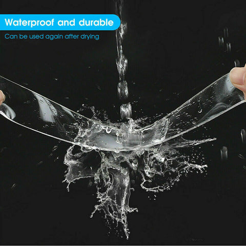 Double-Sided Nano Tape Traceless Clear Adhesive Invisible Gel Anti-Slip AU