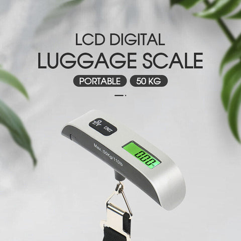 Luggage Scale Suitcase Quality Travel Portable Electronic Weight LCD Digital