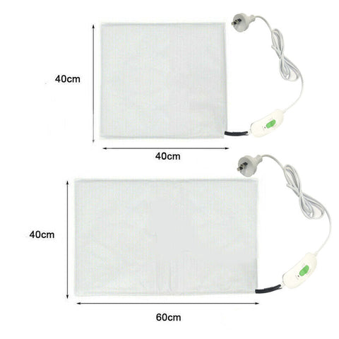 Pet Electric Heat Heated Heating Heater Pad Mat Blanket Bed Dog Cat Bunny 30W AU