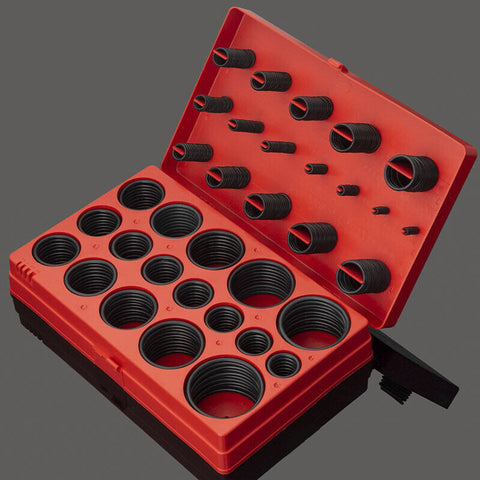 New 826Pcs Industrial Rubber O Ring Assortment Kit Set 419 Metric & 407 Imperial