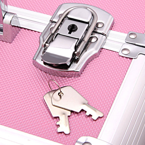 7 in 1 Portable Cosmetics Beauty Hairdressing Makeup Trolley Carry Bag Case Box