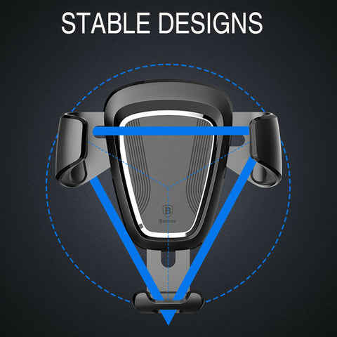 Universal Car Air Vent Mount Phone Gravity Holder For iPhone GPS Samsung S8 Plus