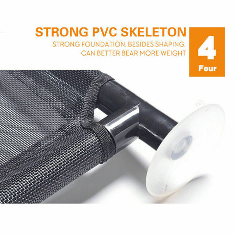 Pet Cat Window Hammock Perch Bed Hold Up To 60lbs Mounted Durable Seat