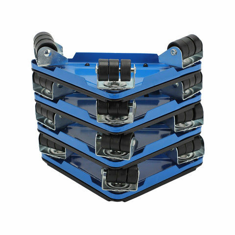 5pcs Furniture Slider Lifter Moves Wheels Mover Kit Home Moving Lifting System