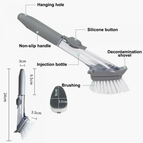 Kitchen Pan Cleaning Brush