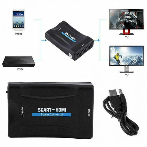 SCART to HDMI - Scale Convertor