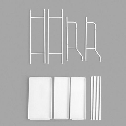 3 Tiers Toilet Shelf Bathroom Rack Over Laundry Washing Machine Storage Shelves