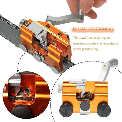 Easy & Portable Chainsaw Sharpener Jigs Sharpening Tool Chain Saws Electric Saws