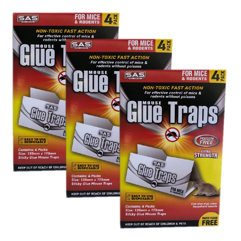 4pcs Safe Catcher Trapper Max Mice Traps Board Mouse Rat Board Kitchen