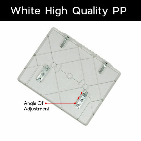 FOLDABLE TABLE LAPTOP ADJUSTABLE TRAY BED PORTABLE DESK MATE TV DINNER AU STOCK