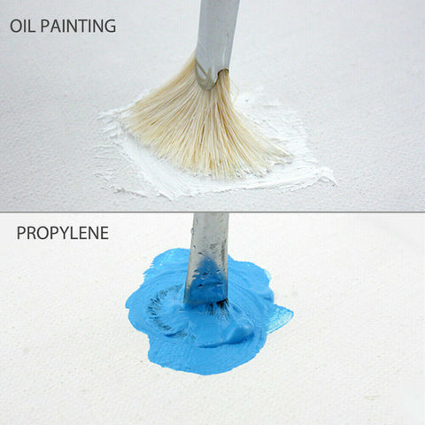 5x Blank Painting Canvas Artist Stretched Canvases White Art Oil Acrylic Paint