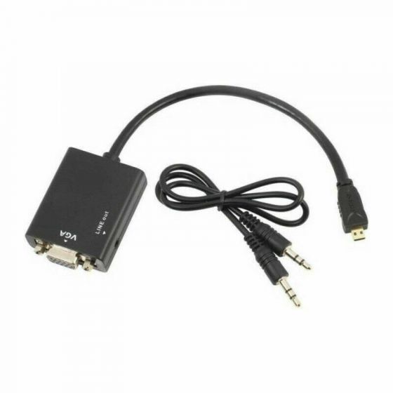 Micro HDMI to VGA adapter