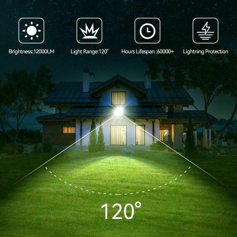 LED Flood light 50/100/200W IP66 Outdoor Spotlight 240V Cool/Warm White