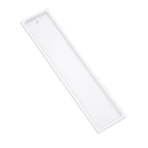 5pcs Rectangle Silicone Bookmark Mold DIY Epoxy Resin Craft Mould Making Tool AU