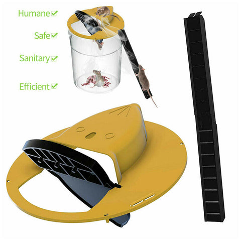 Mouse Trap N Flip Slide Bucket Lid Mouse Rat Trap With Ladder Mousetrap Catcher