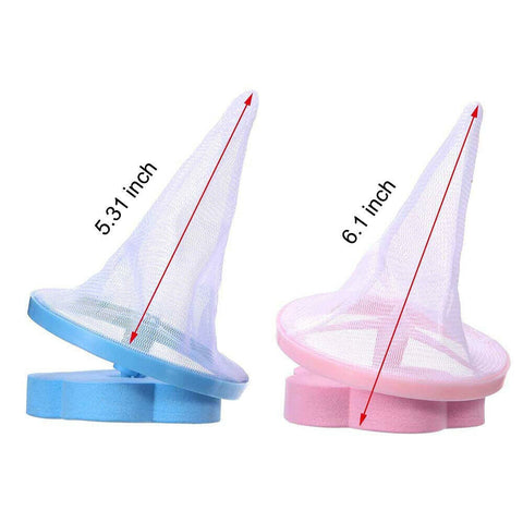 2x Washing Machine Filter Bag Floating Lint Hair Catcher Mesh Pouch Laundry Tool