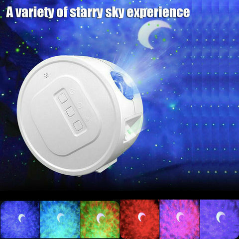 LED Star Night Light Projector Galaxy Starry Ocean Star Sky Party Lamp