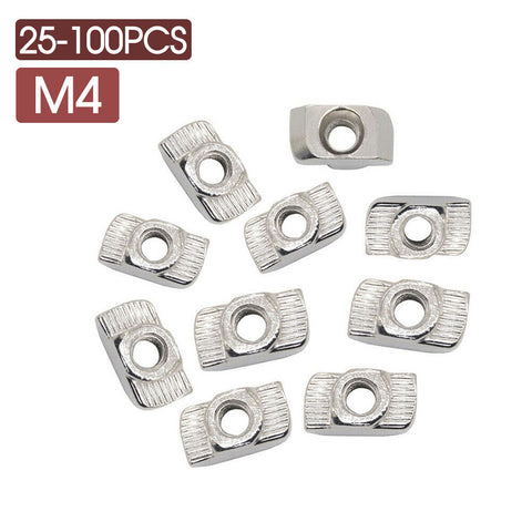 M3 M4 M5 Drop in 2020 T-slot For Aluminium Profile Extrusion 3D Print