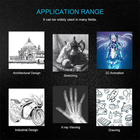 A4 LED Light Box Tracing Drawing Board Art Design Pad Copy Lightbox Day & Light