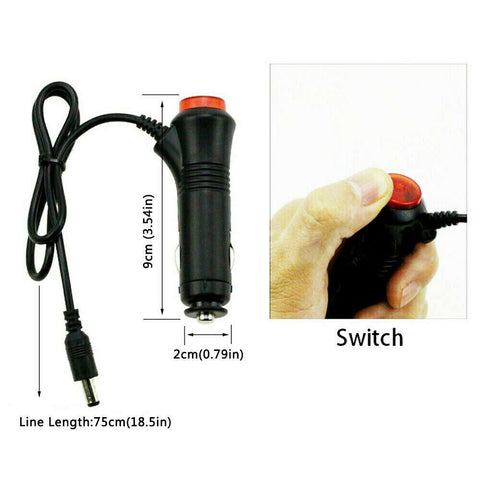 4X 12V 12LED RGB Car Interior LED Strip Lights Wireless Remote Control Music AU