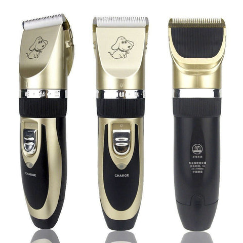 Cordless Electric Rechargeable Dog Clipper Grooming Comb Set Pet Hair Wireless