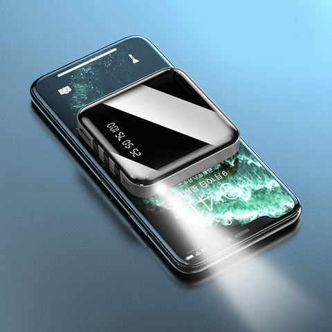 Portable 10000mAh Power Bank Mini USB Pack LED Battery Charger For Mobile Phone