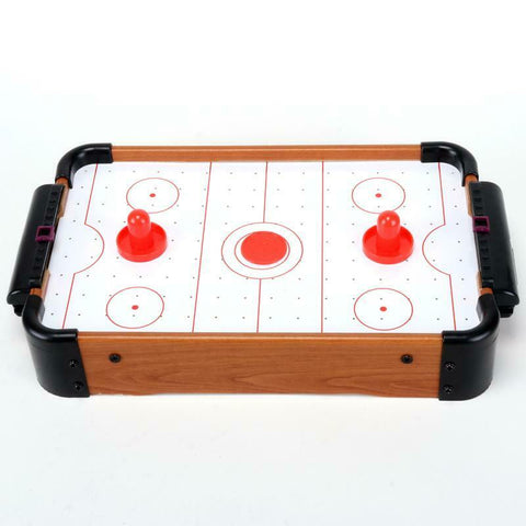 Air Hockey Kids Mini Arcade Table Top Party Game Family Entertainment Indoor Fun