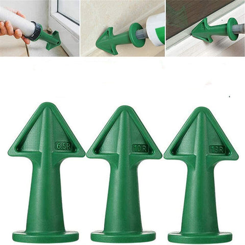 14/17/19PCS Caulking Tool Scraper Nozzles Spatulas Filler Spreader Sealant