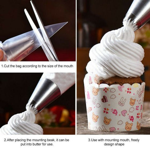 Piping Bags Cake Cream Decorating
