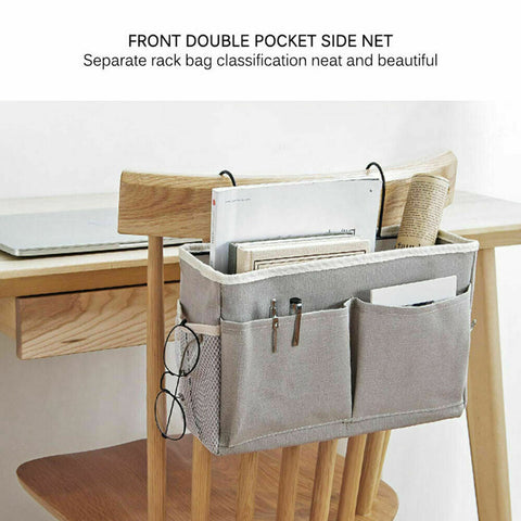 Bedside Caddy Hanging Storage Bed Holder Couch Organizer Container Bag Pocket AU