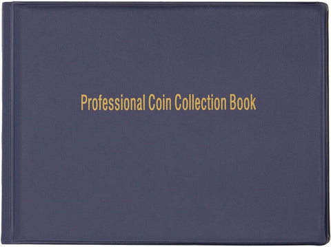 240 Slots Coin Holder Collection Storage Money Penny Pockets Album Book Folder